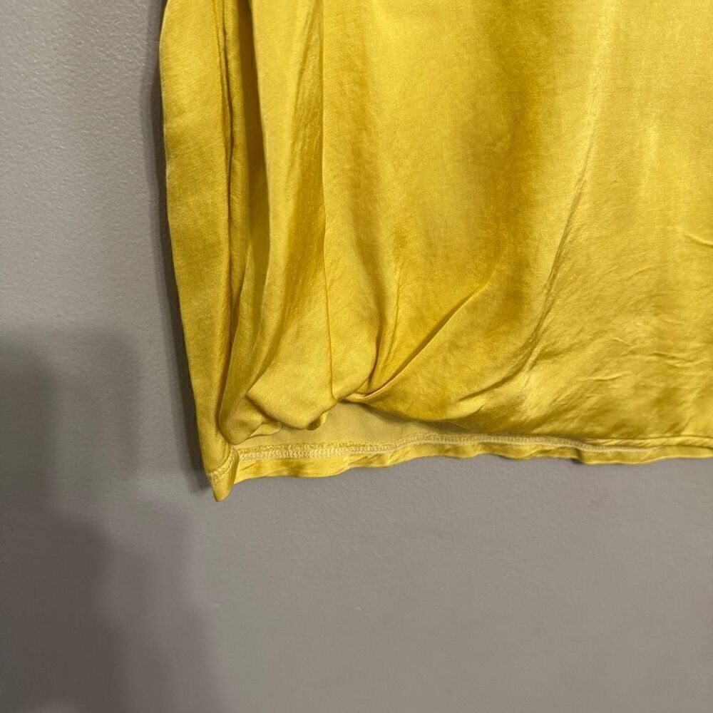Nation LTD sunny yellow t-shirt size large - Picture 3 of 5